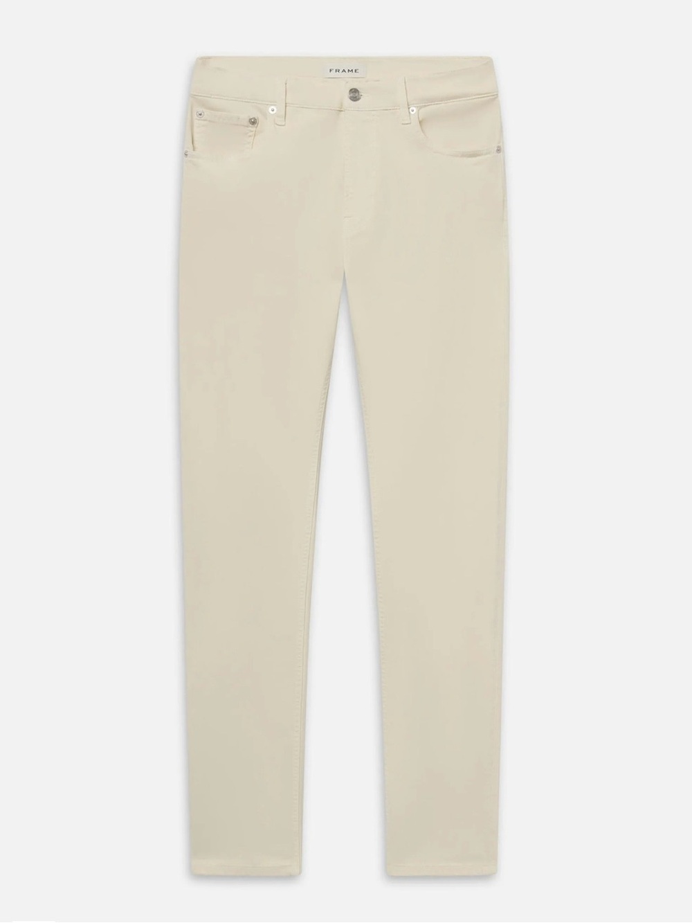 Frame Denim Le High Jeans in Cream